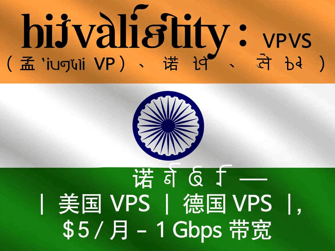 hivalidity：印度VPS（孟买、诺伊达）\美国VPS\德国VPS，$5/月，1Gbps带宽  第2张