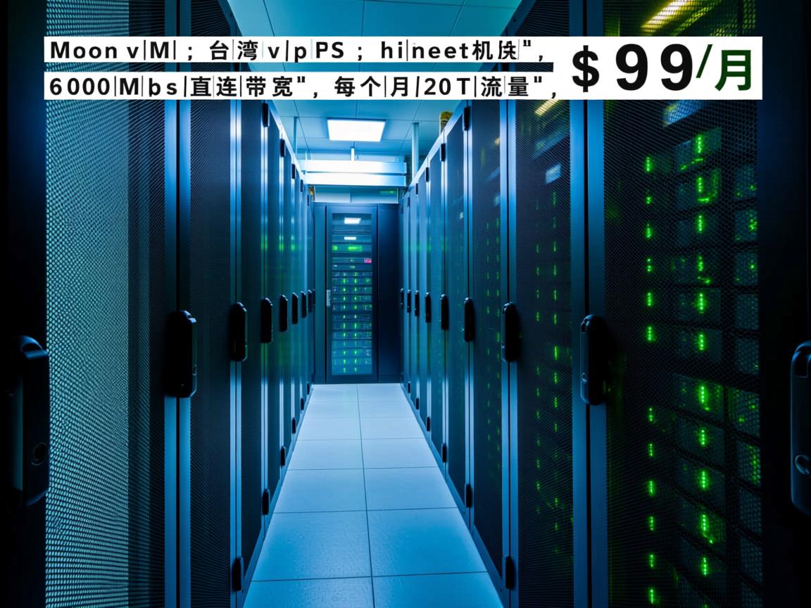 moonvm:台湾vps,hinet机房,600Mbps直连带宽,每个月20T流量,$99/月 第3张 moonvm:台湾vps,hinet机房,600Mbps直连带宽,每个月20T流量,$99/月 第3张