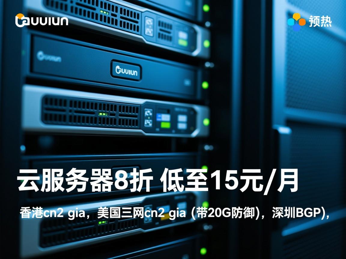 piayun：云服务器8折，低至15元/月，香港cn2 gia、美国三网cn2 gia(带20G防御)、深圳BGP，