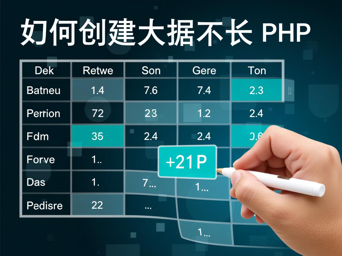PHP如何创建数据表？  第2张