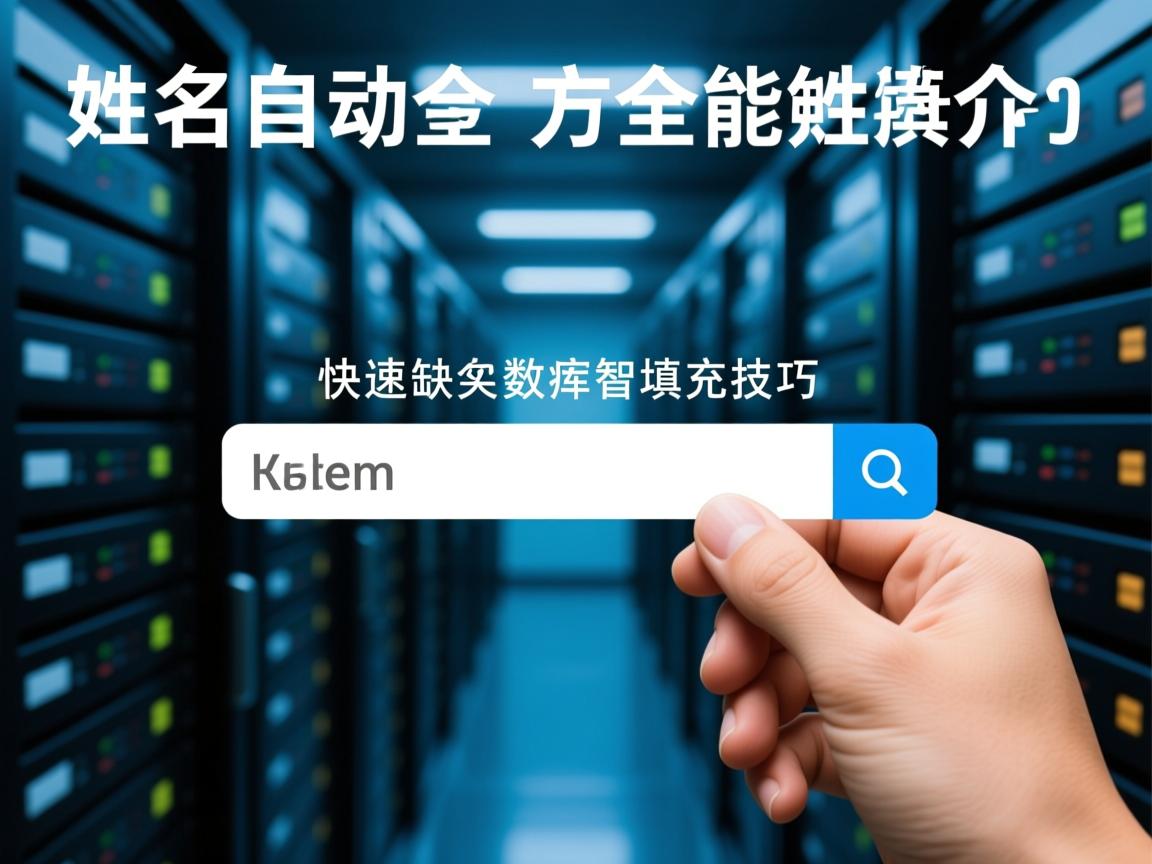 数据库姓名自动补全方法，数据库缺失姓名智能填充技巧，快速补全数据库姓名技巧  第1张