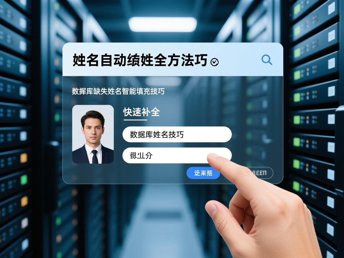 数据库姓名自动补全方法，数据库缺失姓名智能填充技巧，快速补全数据库姓名技巧  第3张