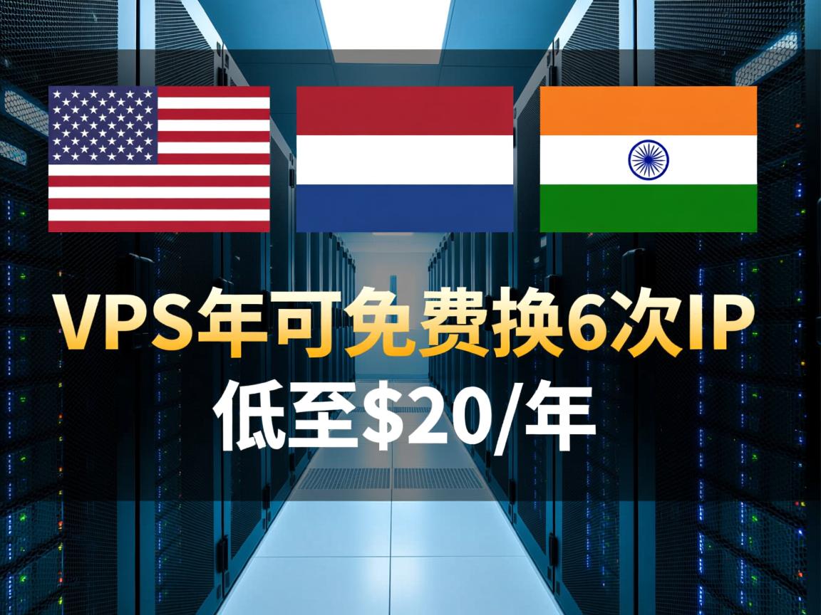 desivps：美国/荷兰/印度机房，VPS每年可免费换6次IP，低至$20/年