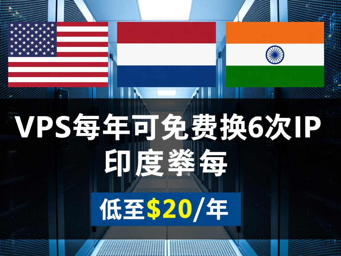 desivps:美国/荷兰/印度机房,VPS每年可免费换6次IP,低至$20/年 第2张 desivps:美国/荷兰/印度机房,VPS每年可免费换6次IP,低至$20/年 第2张