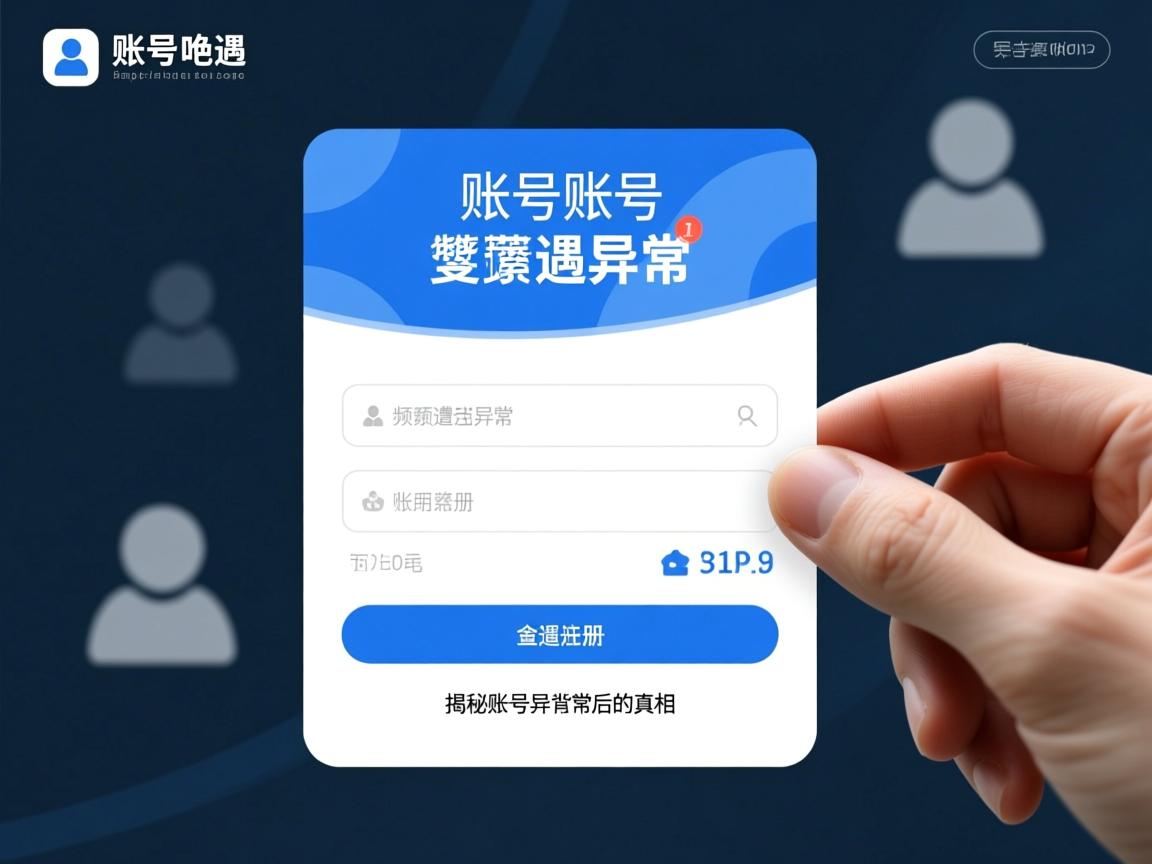 新注册账号为何频频遭遇异常？揭秘账号异常背后的真相