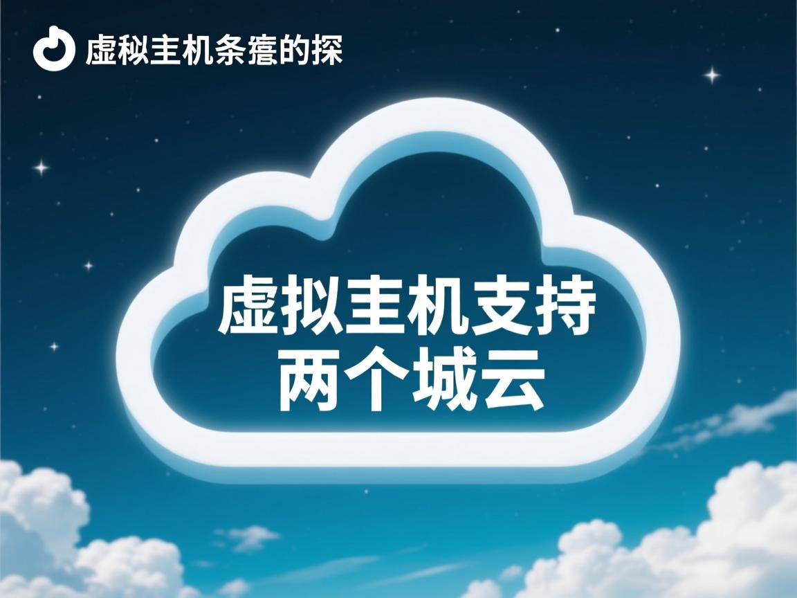 云虚拟主机支持两个域名  第2张