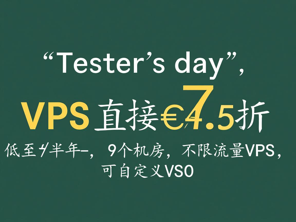 friendhosting：“Tester's day”，VPS直接4.5折，低至€7/半年，9个机房，不限流量VPS，可自定义ISO