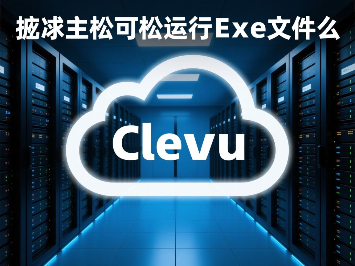 云虚拟主机可以运行exe文件么  第1张