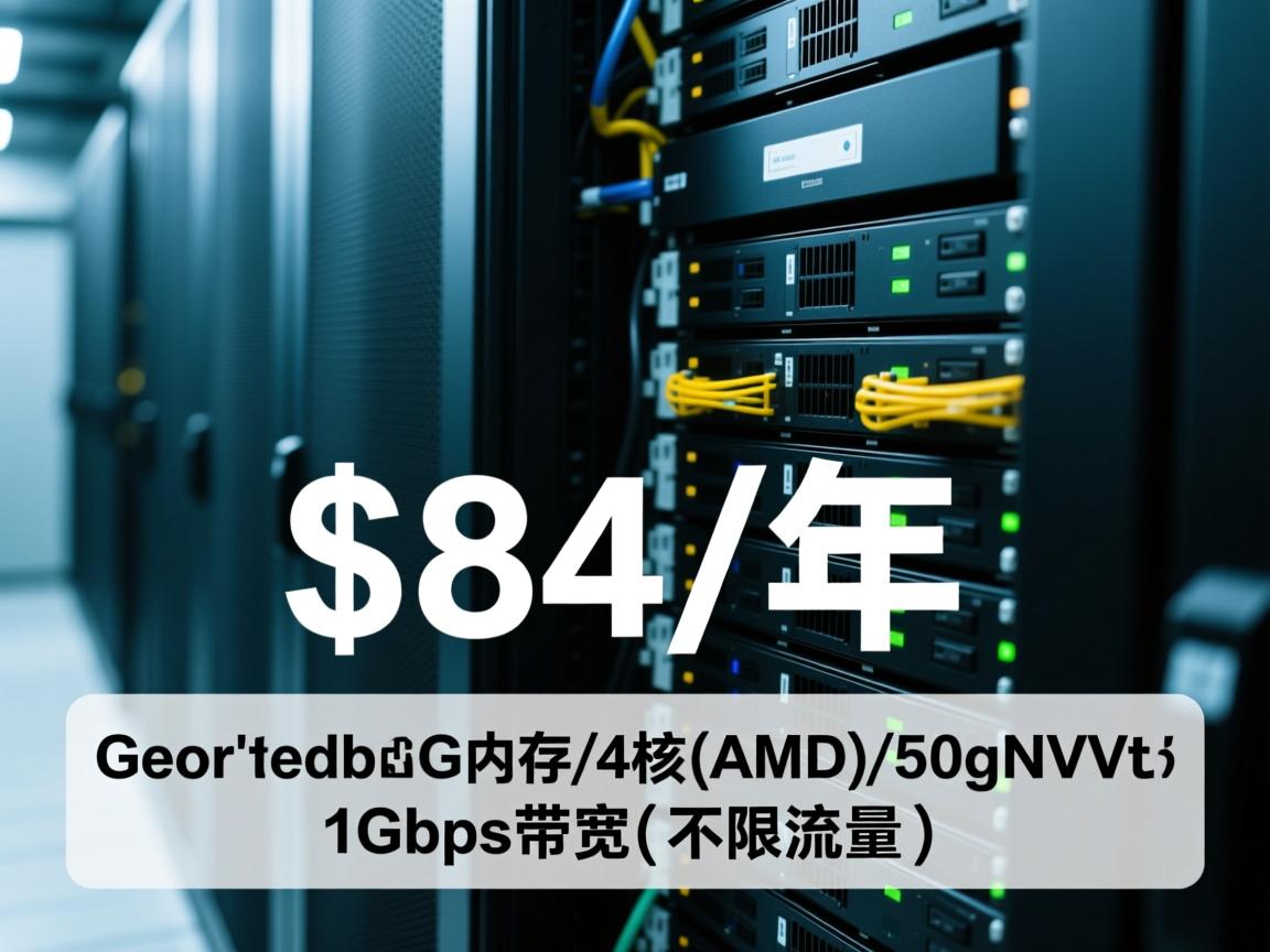 georgedatacenter：$84/年，8G内存/4核(AMD)/50gNVMe/1Gbps带宽(不限流量)