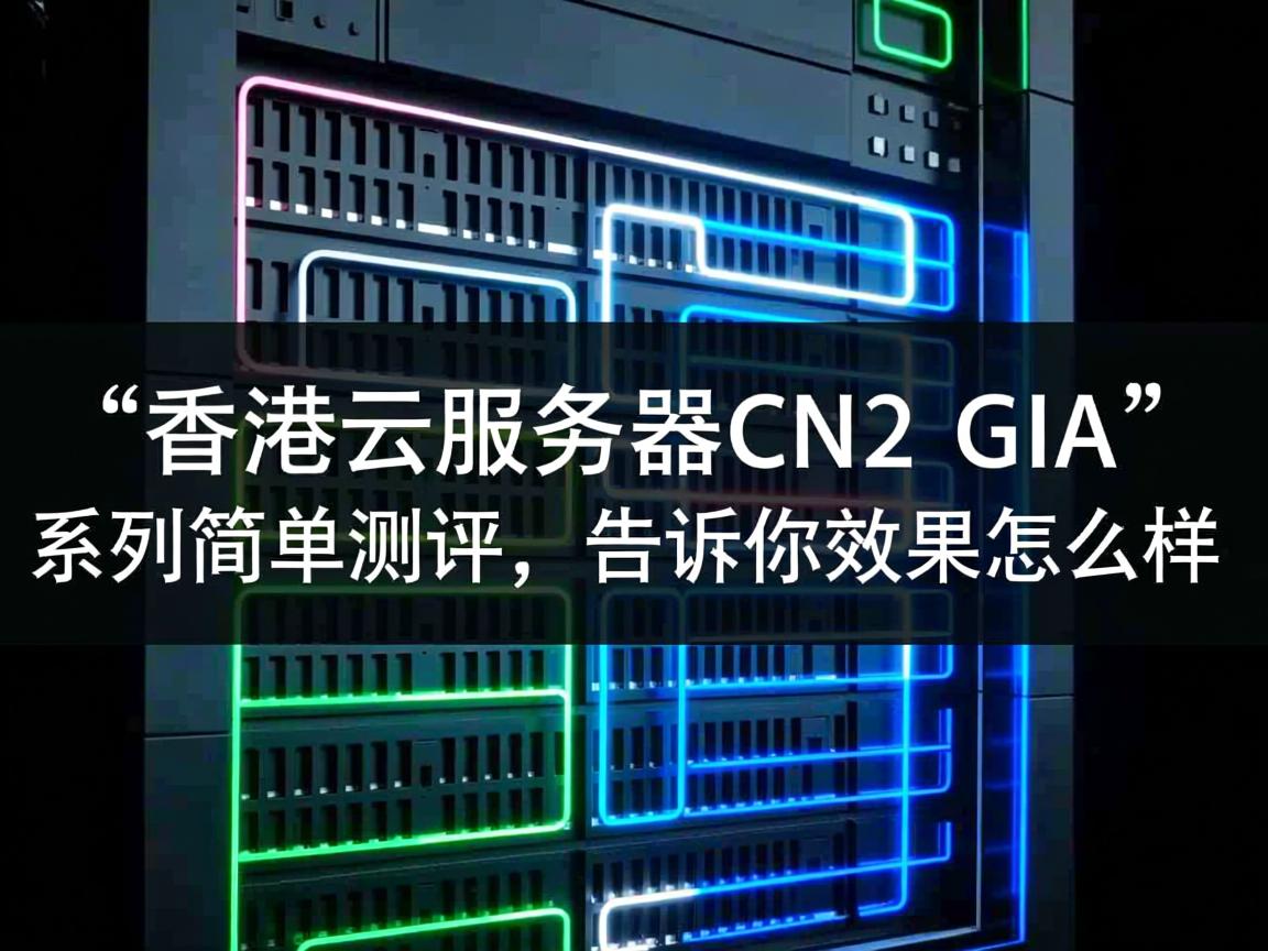 ufovps：“香港云服务器CN2 GIA”系列简单测评，告诉你效果怎么样