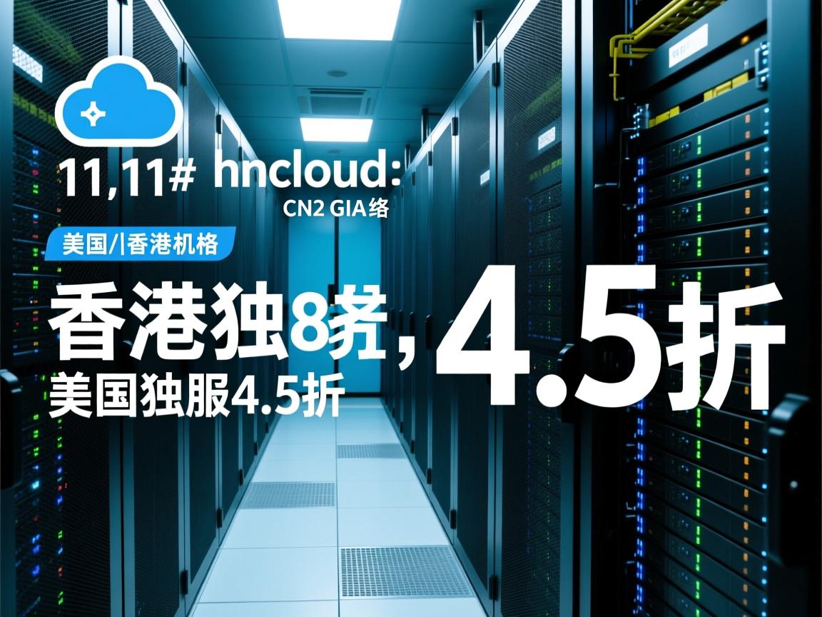 #11.11# hncloud:美国/香港机房,CN2 GIA网络,云服务器3折,香港独服8折,美国独服4.5折 第2张 #11.11# hncloud:美国/香港机房,CN2 GIA网络,云服务器3折,香港独服8折,美国独服4.5折 第2张