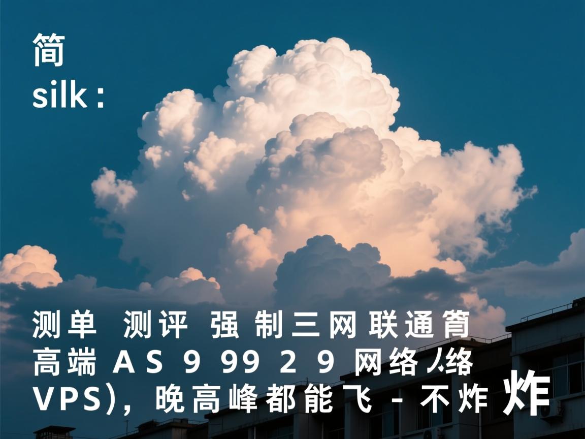 cloudsilk：简单测评强制三网联通高端AS9929网络的VPS，晚高峰都能飞-不炸