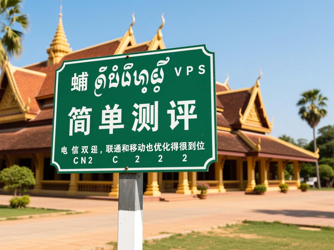totyun：柬埔寨CN2 VPS简单测评，电信双程CN2，联通和移动也优化得很到位