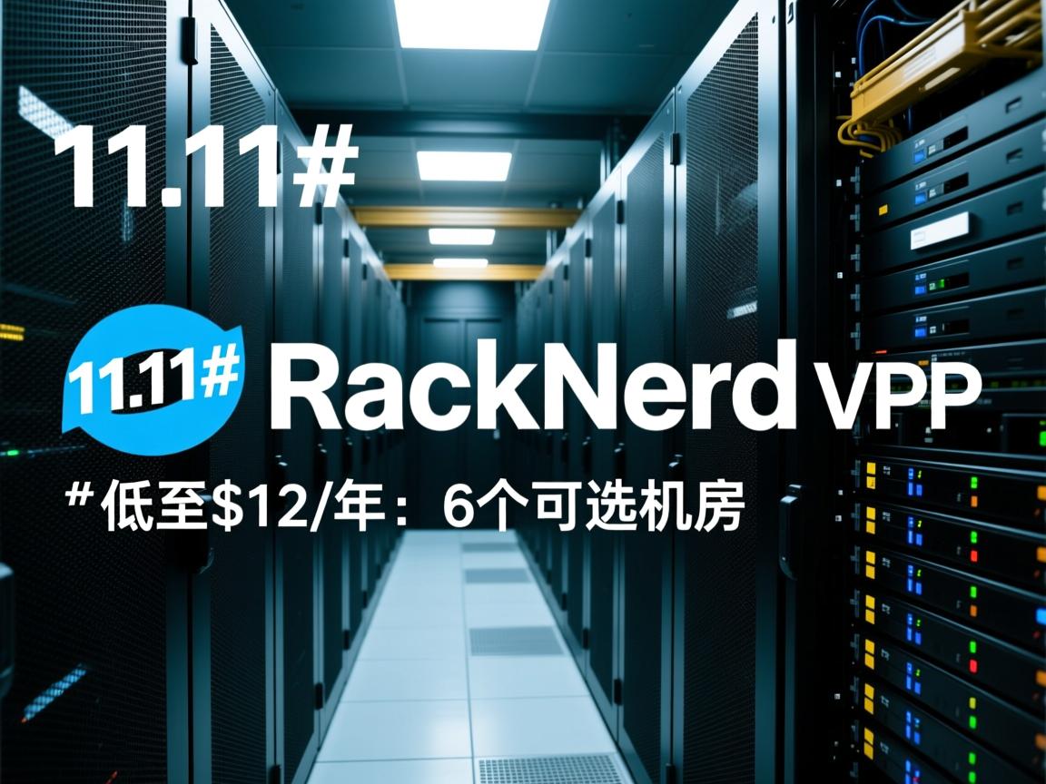 #11.11# RackNerd：多款美国便宜VPS，低至$12/年，6个可选机房