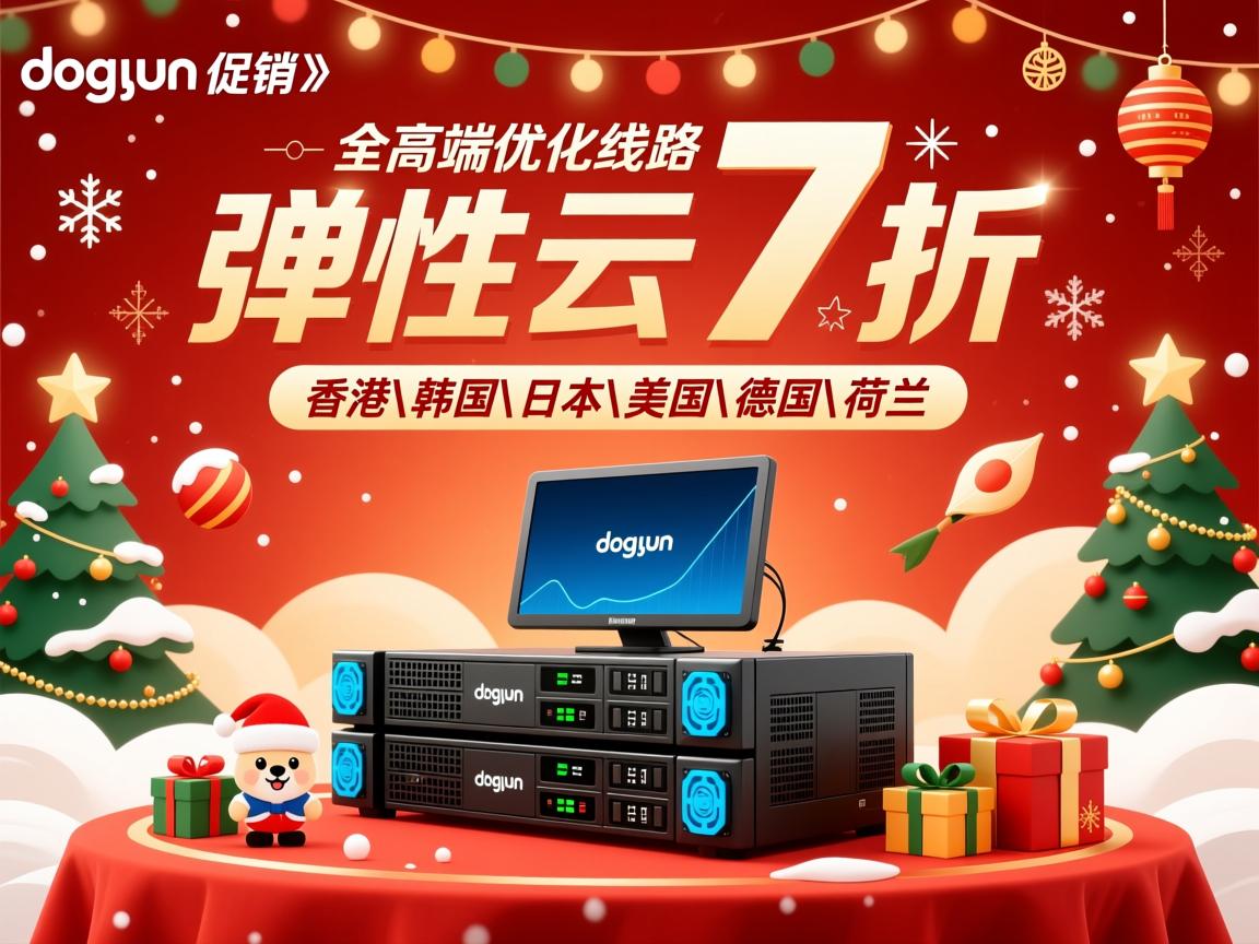 #元旦促销# dogyun：全高端优化线路，弹性云服务器7折，香港\韩国\日本\美国\德国\荷兰