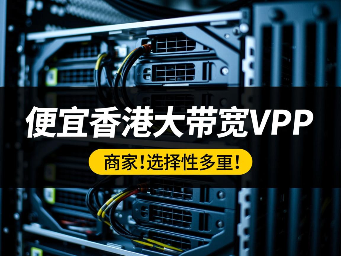 推荐一批价格便宜的香港大带宽vps商家，可选择性较多！