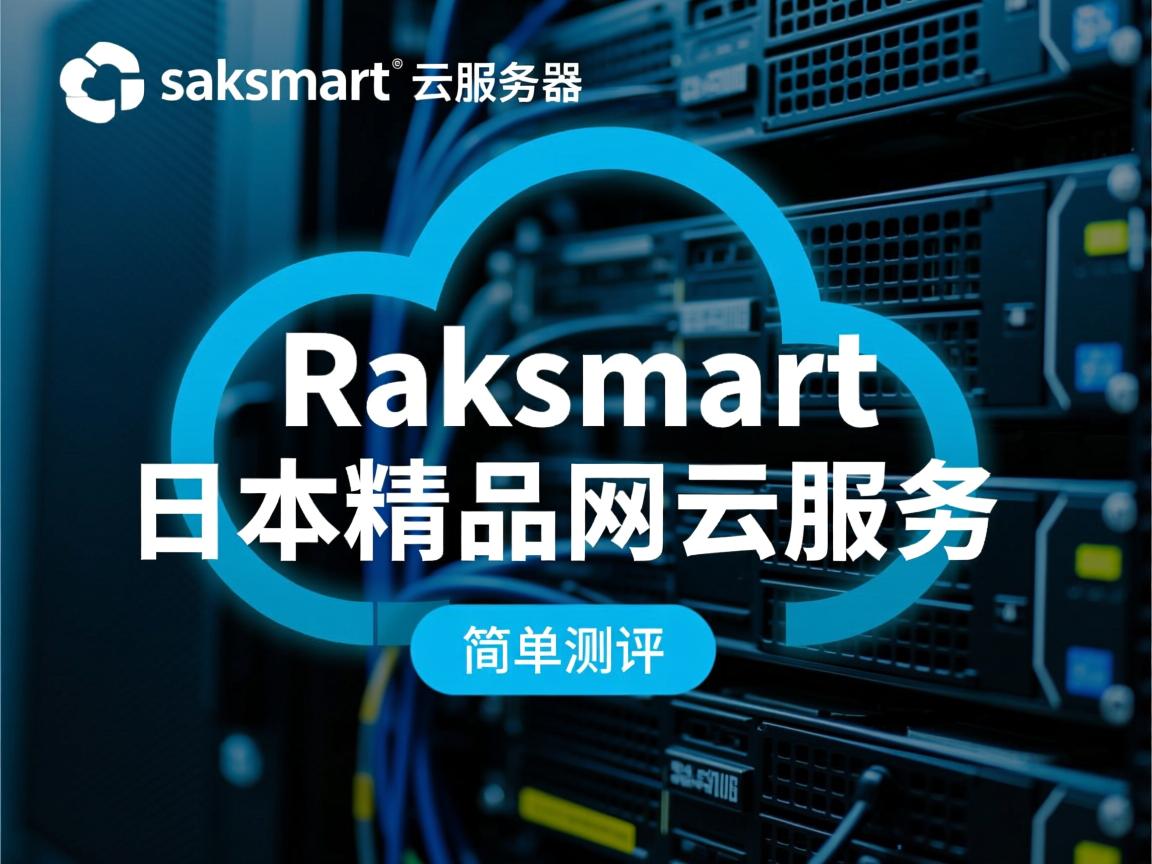 raksmart云服务器怎么样？简单测评raksmart日本精品网的云服务器