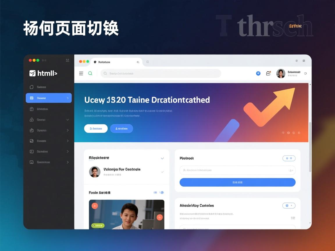 html如何页面切换  第3张