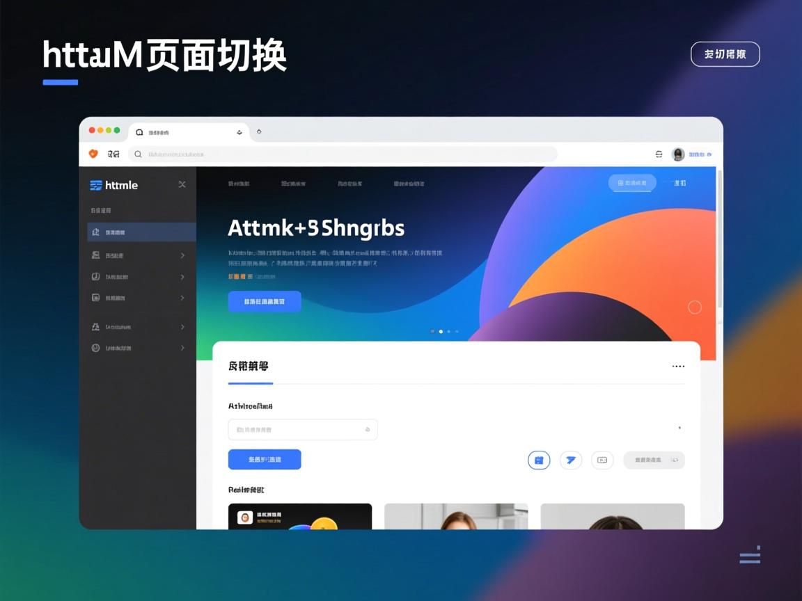 html如何页面切换  第2张