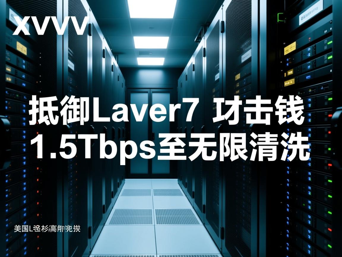 XoVV：美国洛杉矶高防服务器，抵御Layer7攻击，1.5Tbps至无限清洗