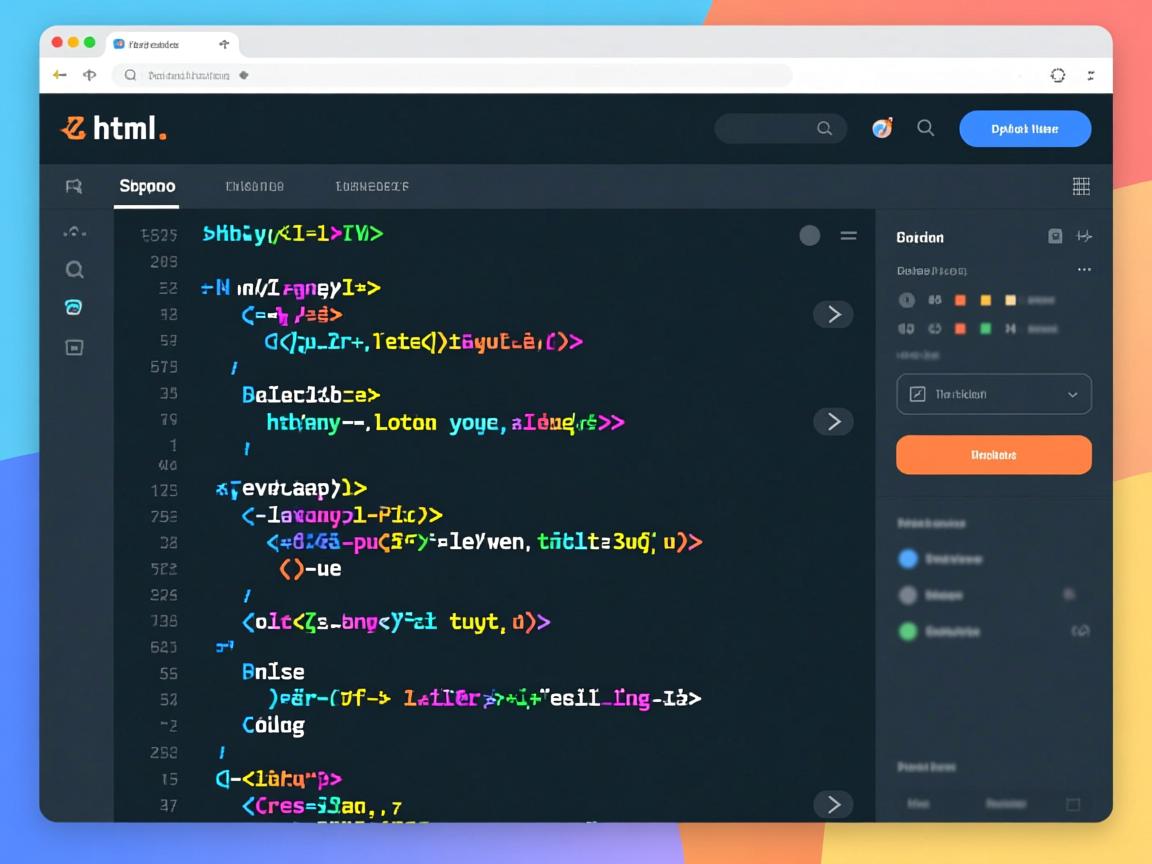 如何编写一个html网页