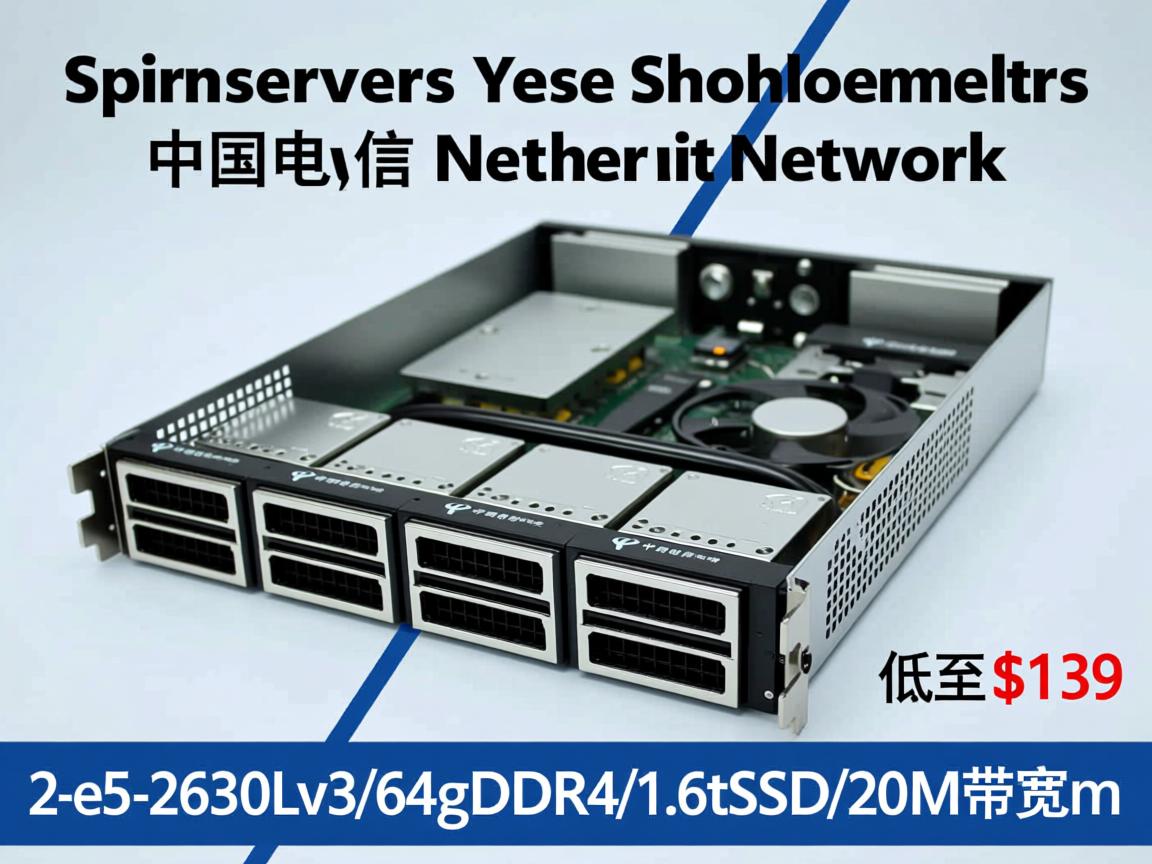 spinservers：圣何塞中国电信网络，低至$139，2*e5-2630Lv3/64gDDR4/1.6tSSD/20M带宽