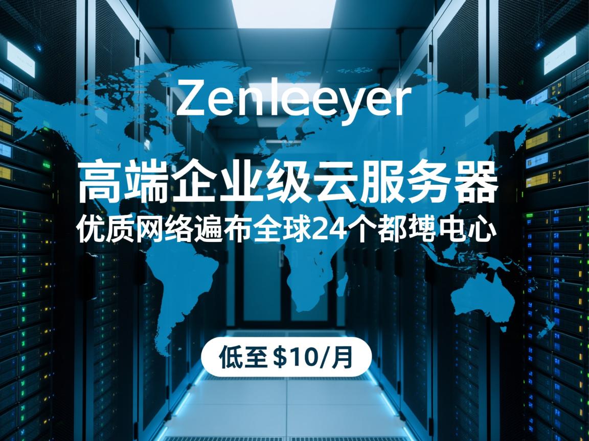 zenlayer：高端企业级云服务器，优质网络遍布全球24个数据中心，低至$10/月