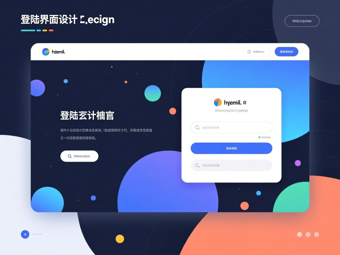 html如何登陆界面设计  第2张