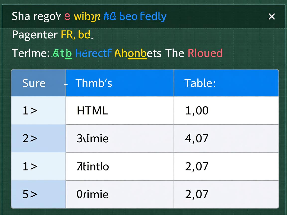 如何设置html中的表格 第2张 如何设置html中的表格 第2张