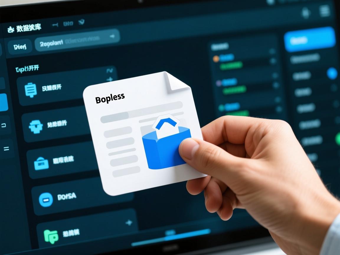 生成数据库文件怎么打开