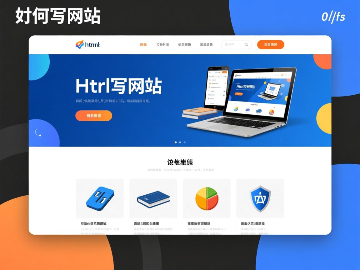 html如何写网站  第1张