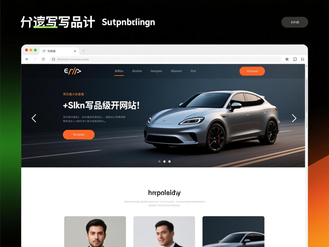 html如何写网站  第3张