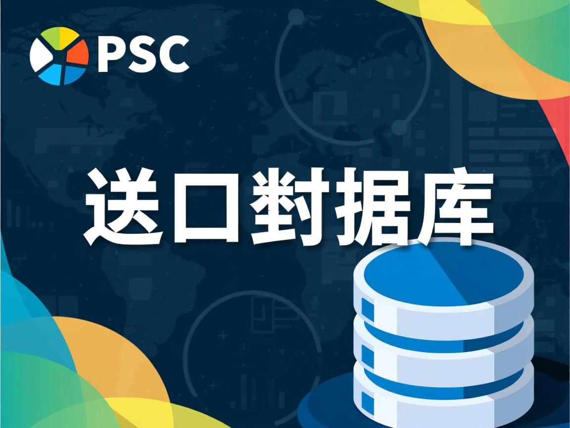 psc怎么导入数据库  第1张