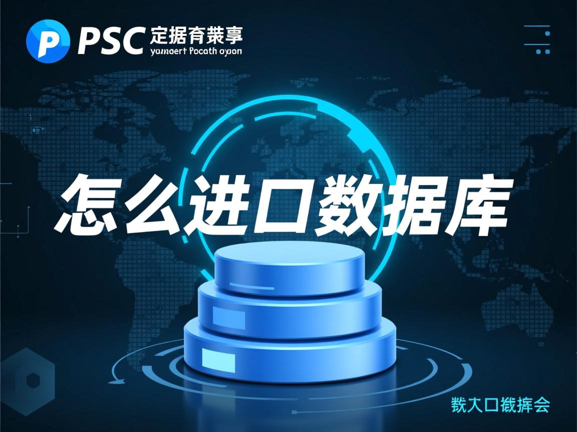 psc怎么导入数据库  第3张
