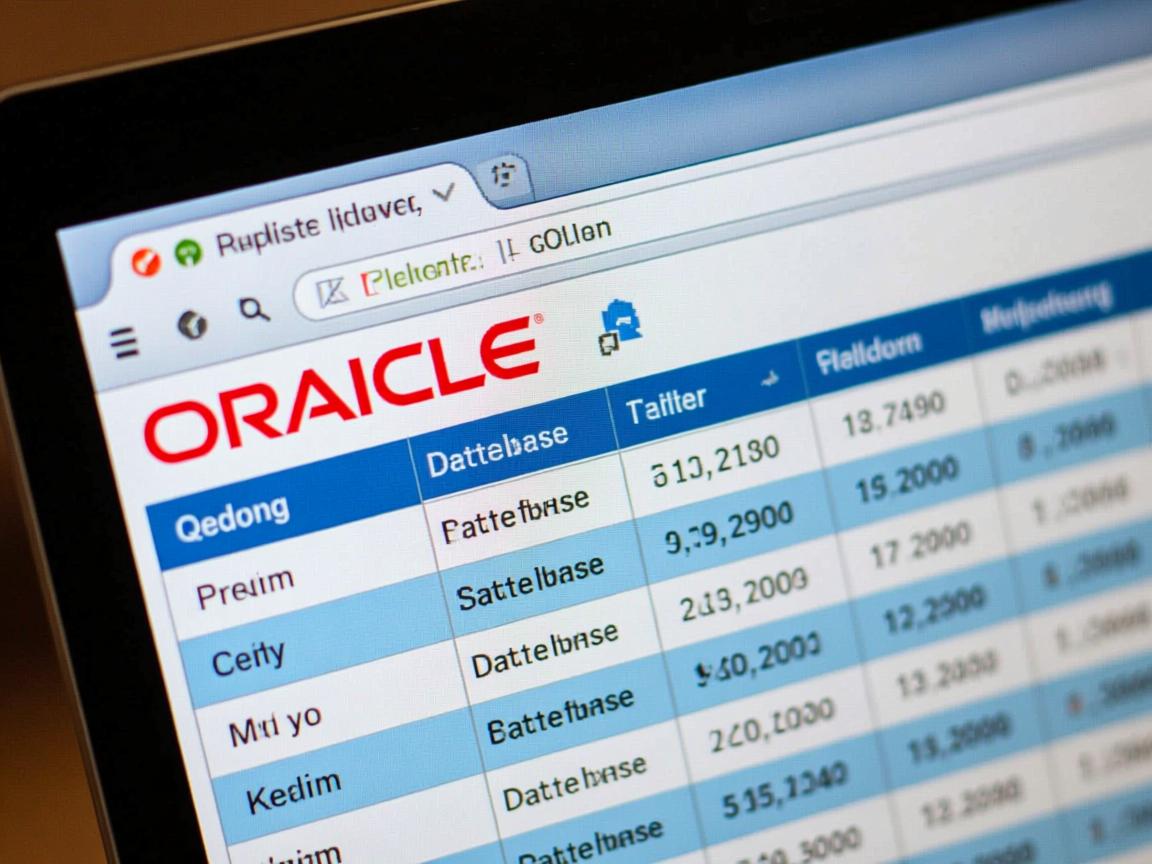 oracle 怎么修改表格数据库  第3张