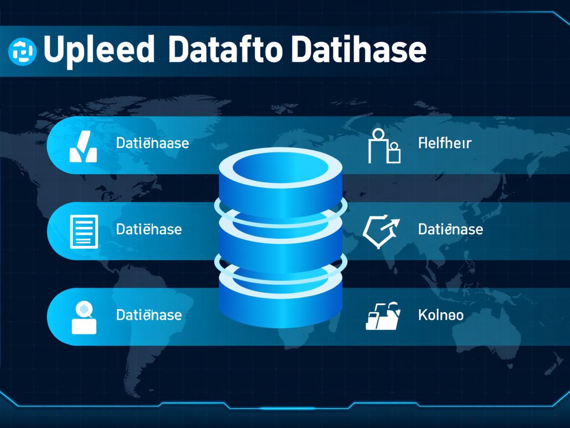 怎么上传数据到数据库里  第1张