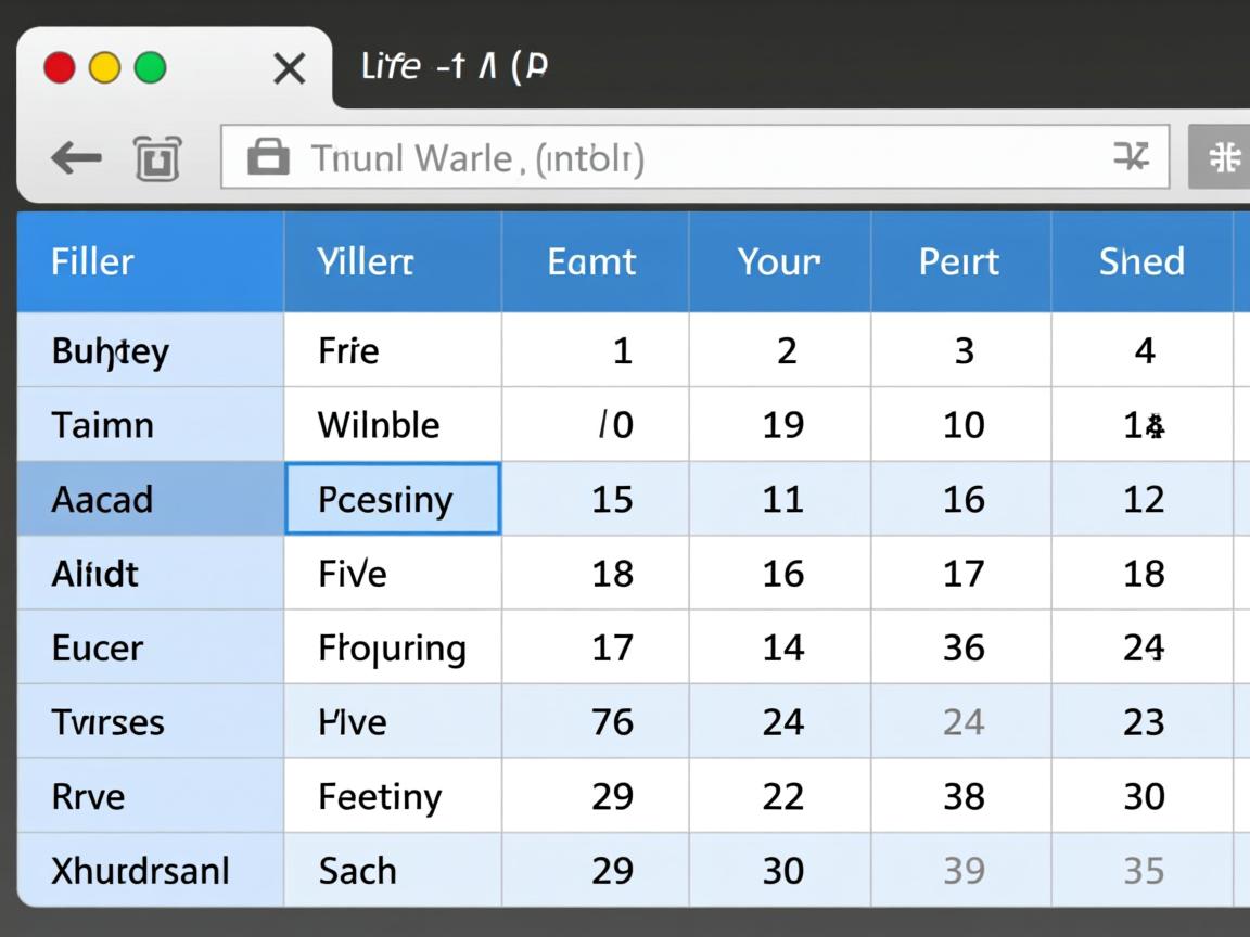 html如何固定表格 第1张 html如何固定表格 第1张