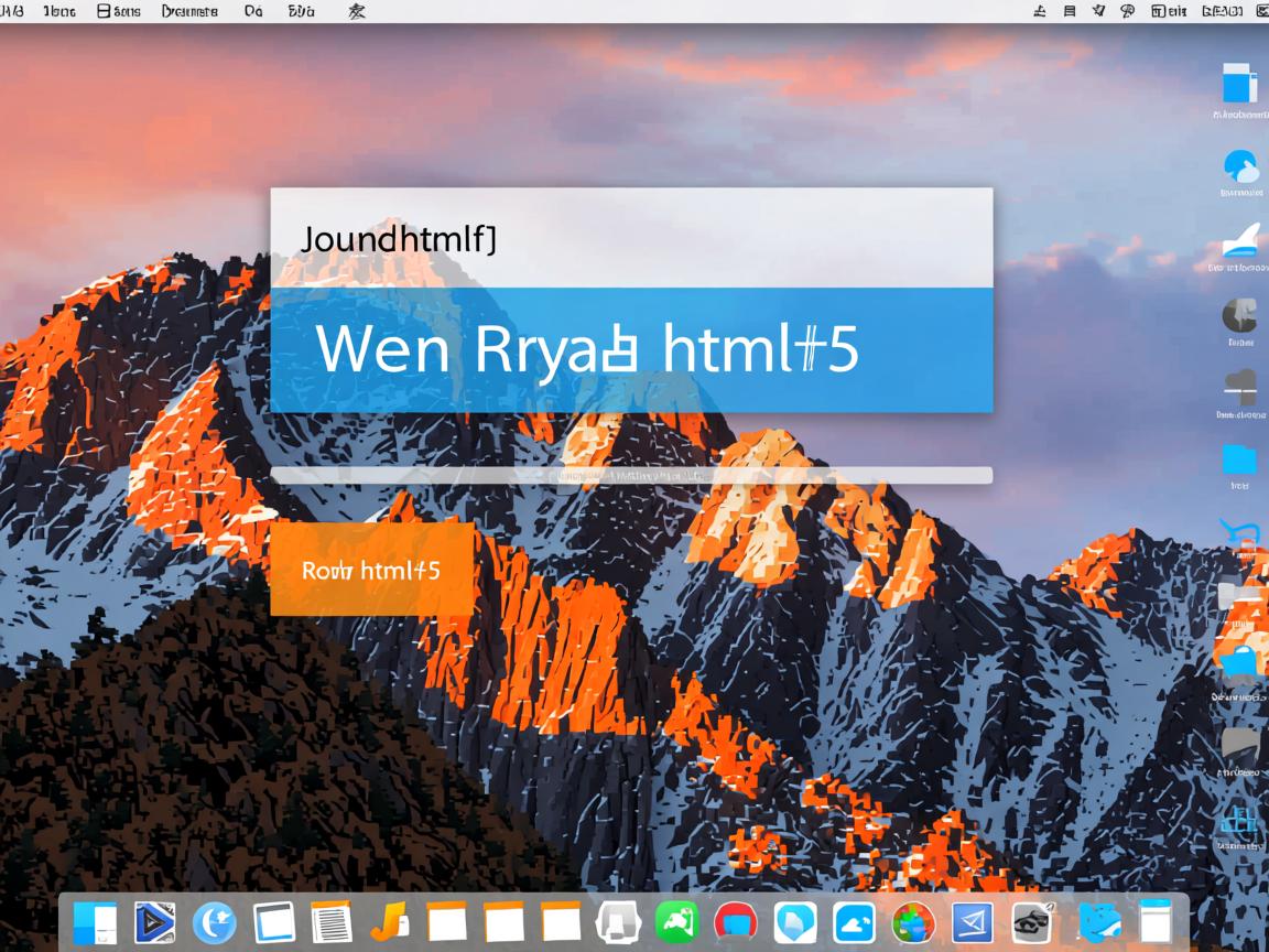 mac如何开启html5