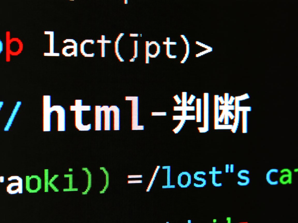 如何在html中判断  第3张