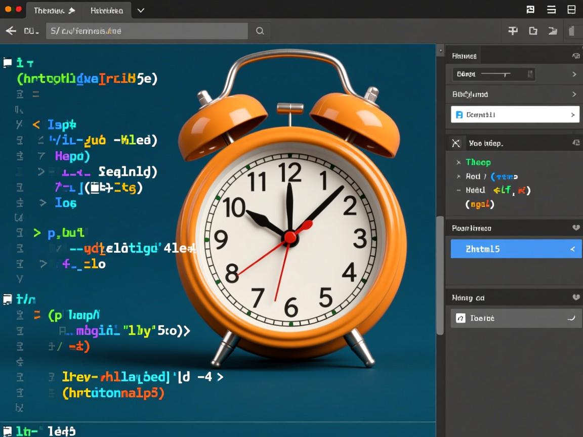 如何利用html5制作钟