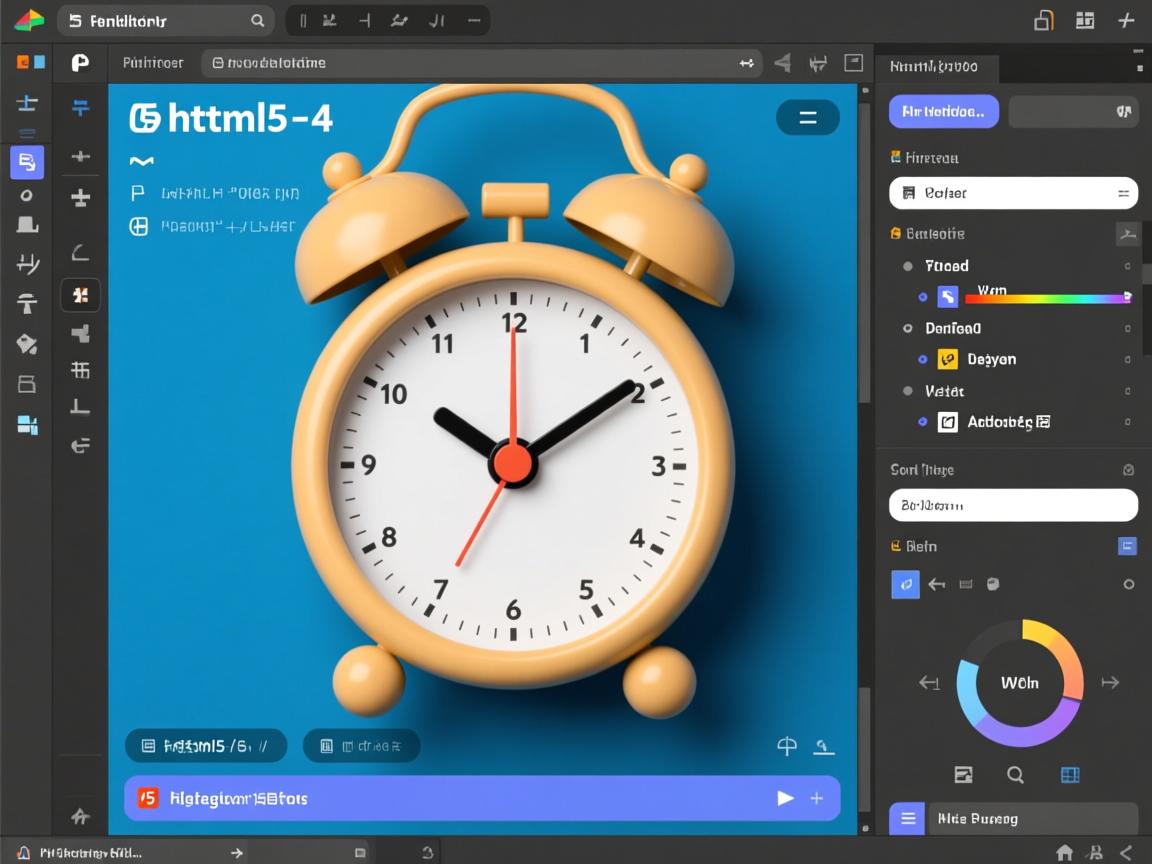 如何利用html5制作钟  第2张