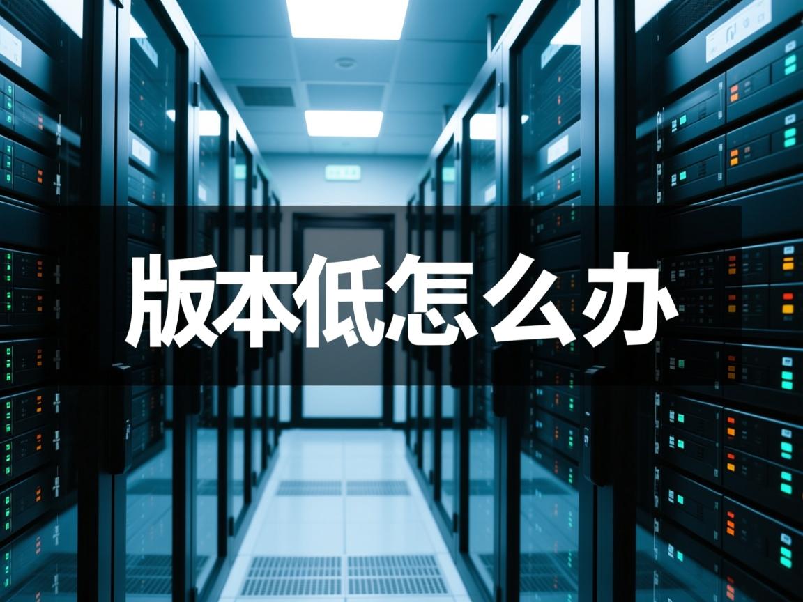 数据库版本低怎么办