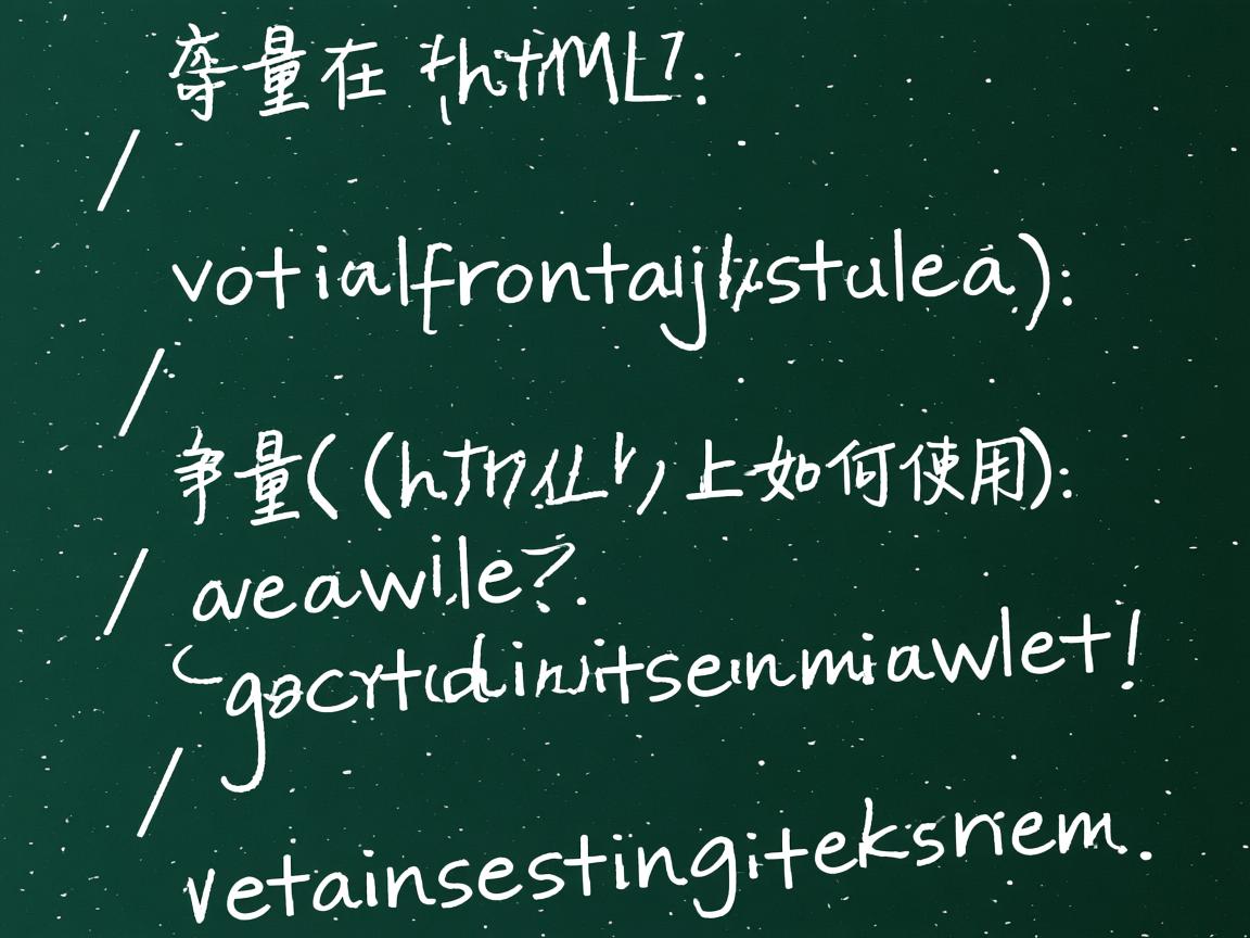 var 变量 在html上如何使用  第2张