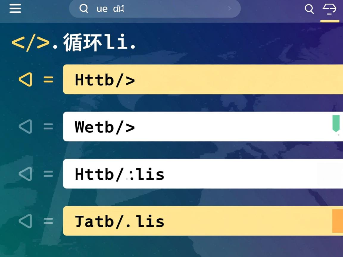 html 如何循环li  第3张