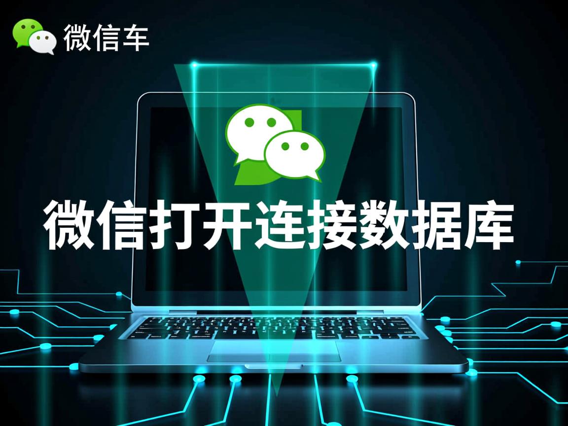 怎么样从微信中打开连接数据库