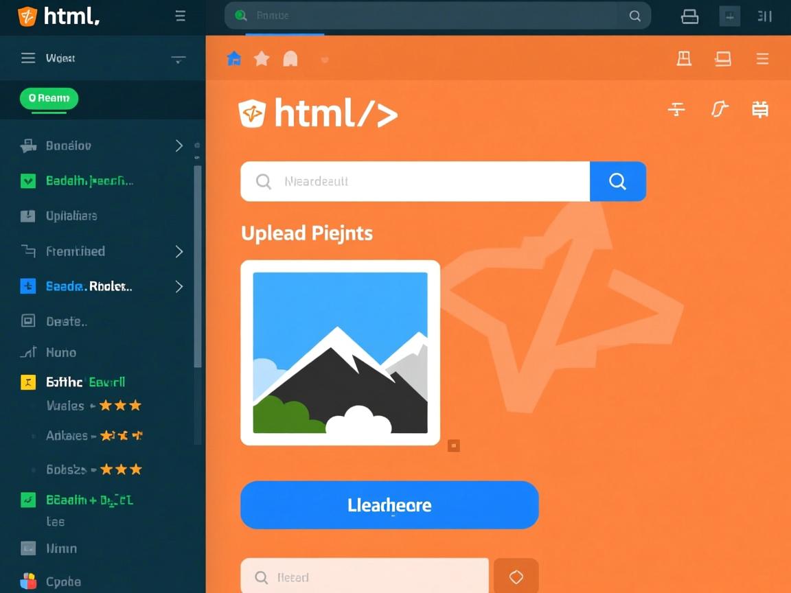 如何在html中上传图片  第1张