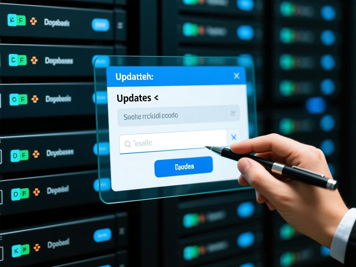 怎么让数据库中表可更新