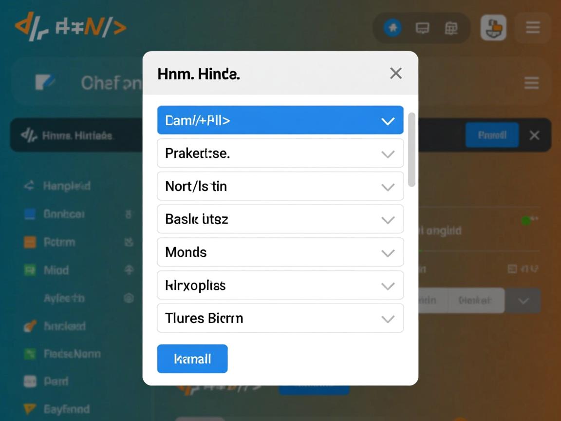 html如何制作下拉列表 第2张 html如何制作下拉列表 第2张
