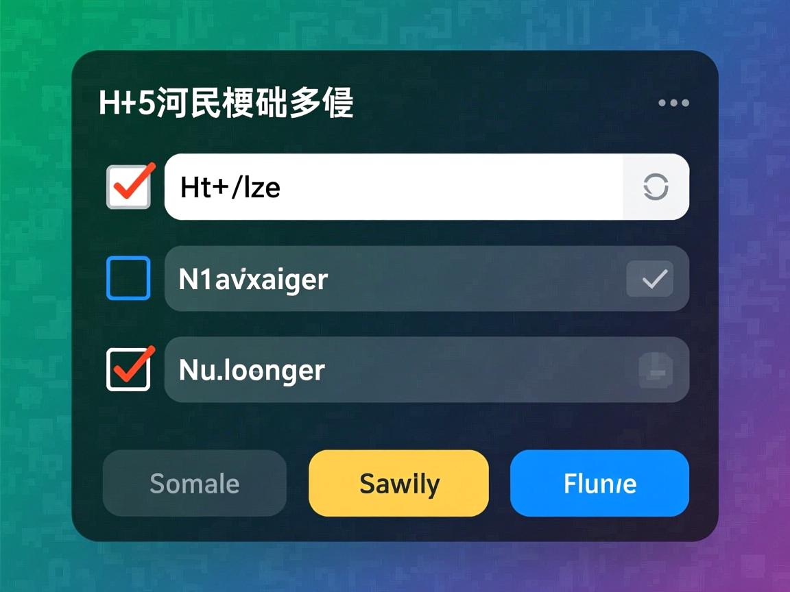 html5 如何实现多选框  第2张