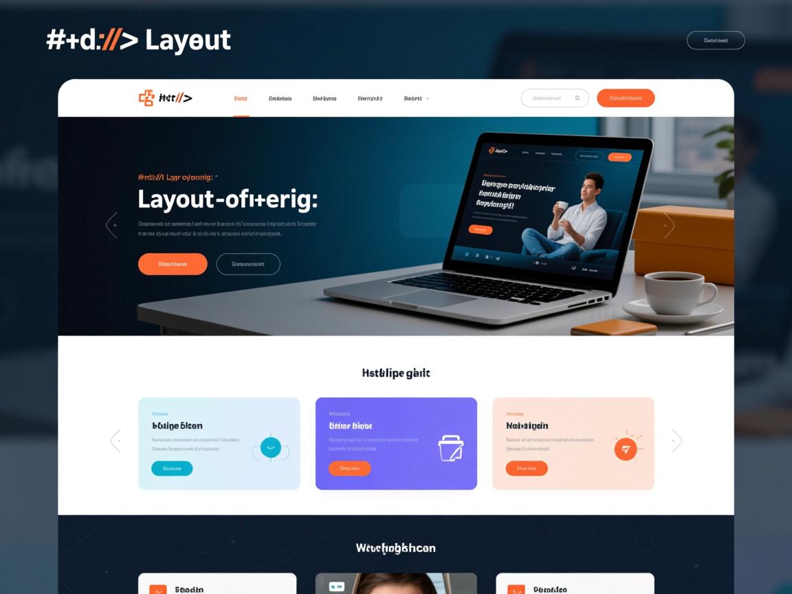 html如何布局网站  第2张